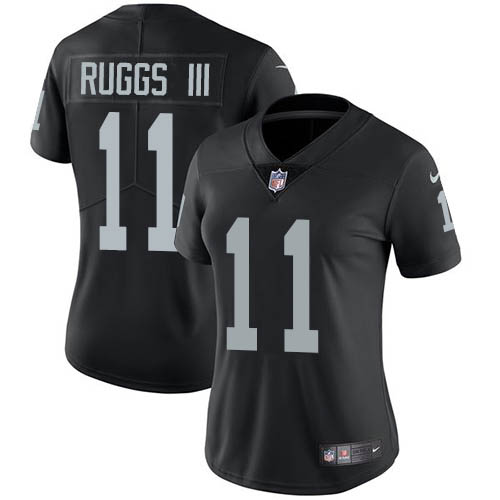 Nike Raiders #11 Henry Ruggs III Black Team Color Women's Stitched NFL Vapor Untouchable Limited Jersey